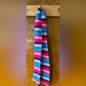 NWT Express multi-colored striped cashmere scarf